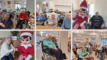 Christmas fun at St Peters Court care home